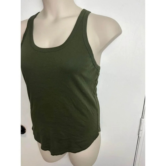Green Loft Raserback Tank Top Size Large #0454 - Picture 3 of 6